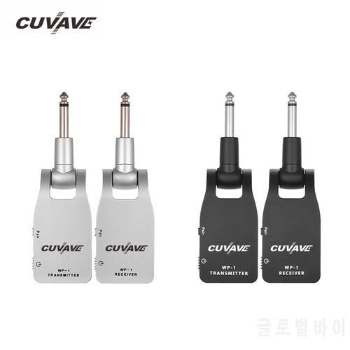 M-vave 2.4G Wireless Guitar System Transmitter & Receiver for Guitar Bass Built-in Rechargeable Battery 30M Transmission Range