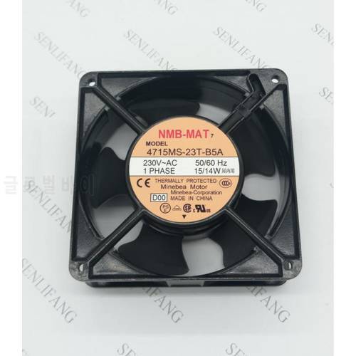 NEW for NMB-MAT Minebea 4715MS-23T-B5A D00 12038 230V 12CM cooling fan