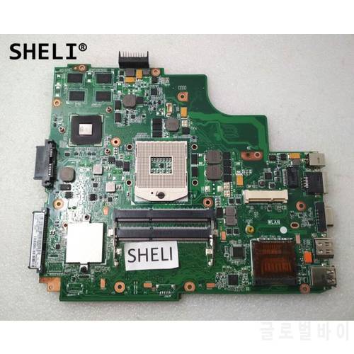 SHELI For ASUS K43E K43SD Motherboard REV 4.1 2GB with GT610M video card HM65