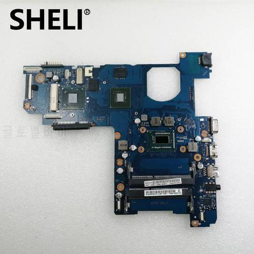 SHELI For Samsung NP270E5E laptop motherboard ba92-11834b ba92-11834a SR0TY i3-3120m CPU 100% test ok