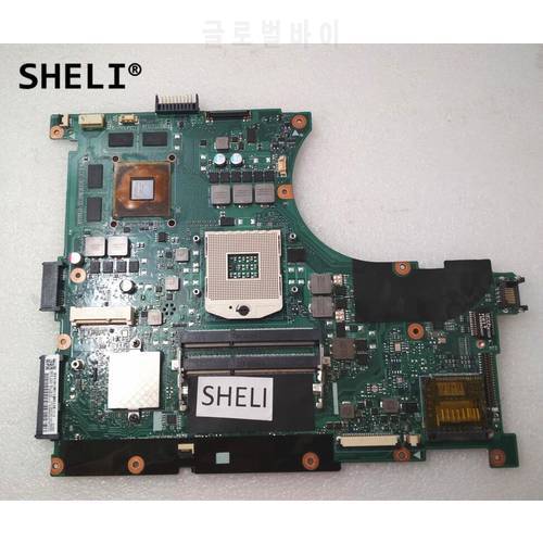 SHELI For ASUS N56VM N56VB Motherboard GT740M N14P-GE-OP-A2 2G REV 2.3