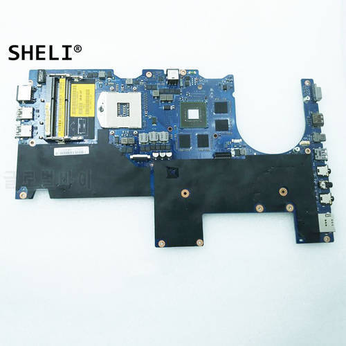 SHELI For DELL Alienware M14x R2 laptop Motherboard with GT650M 2GB QBLB0 LA-8381P RH50G 0RH50G CN-0RH50G notebook pc test ok