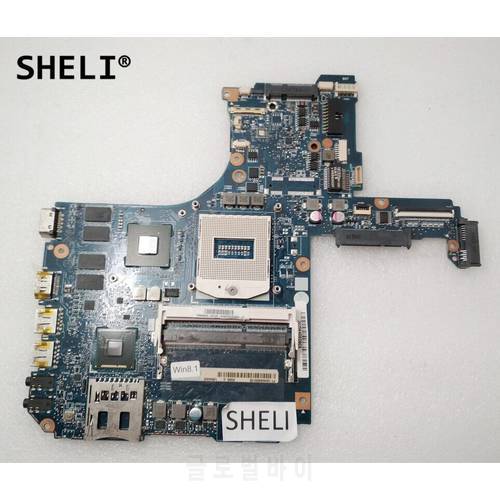 SHELI For Toshiba P50 P50-A P55T-A Motherboard with N14P-GV2-S-A1 H000057700