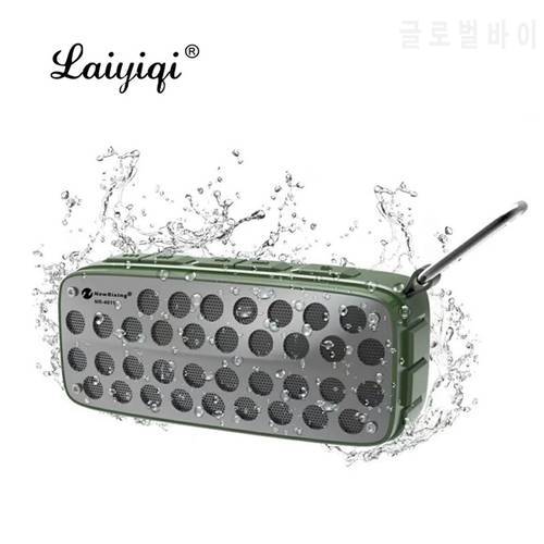 Laiyiqi 2021 hot column splashproof portable mountain climbe wireless Bluetooth speaker soundbox woofer caixa de som waterproof