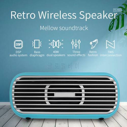 Portable Bluetooth Speaker Wireless Waterproof Bass Column Car Outdoor Card Soundbox Stereo Home Subwoofer HIFI Audio FM Radio