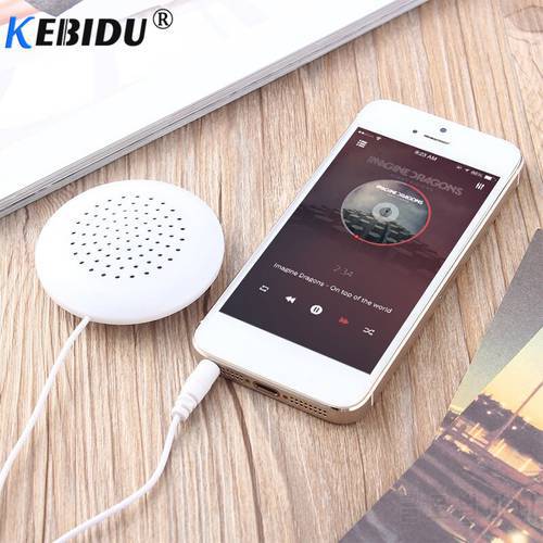 kebidu Mini Earphone Portable 3.5mm Pillow Speaker for MP3 MP4 CD Phone Headphone Sleeping for iphone X 8 Samsung HUAWEI XIAOMI
