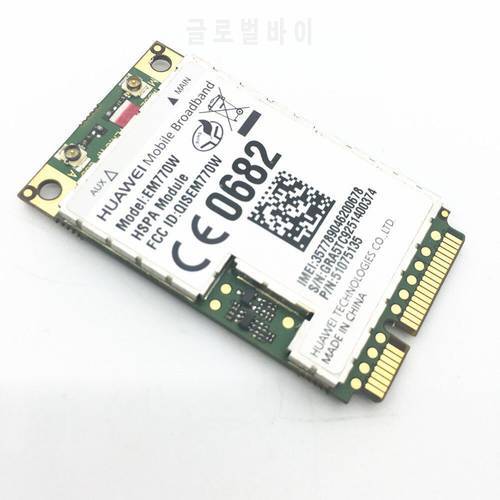 HuaWei Unlocked EM770W 3G 7.2Mbps WWAN WCDMA HSDPA Mini PCI-E Card Module