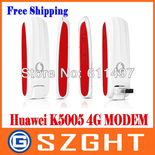 Singapore Post Free shipping Huawei K5005(Twins as Huawei E398) 4G LTE wireless Modem 100Mbps unlocked 4G band(800/2600Mhz)