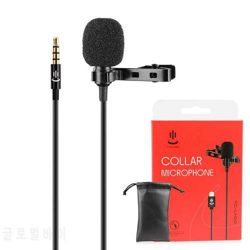 YC-LM10 Phone Audio Video Microphone for Sumsang S8 S9 Note8 GALAXY 4 LG G5 G4 HUAWEI Mate 20 Mate10 P20 Pro Xiaomi mi8 a2 mix3