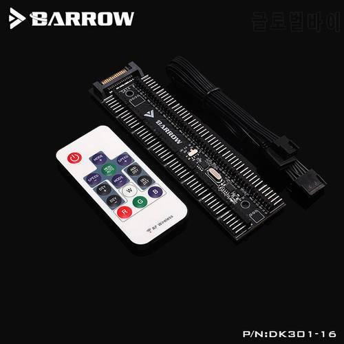 Barrow 16 way Remote Controller use for 6PIN Fan Header / 5V RGB Light Support Motherboard Aurora Synchronize