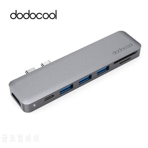 8-IN-1 USB C Hub Type-C Hub Adapter Docking Station Multiport Adapter with 4K HDMI RJ45 Ethernet USB 2.0 PD Charging Port