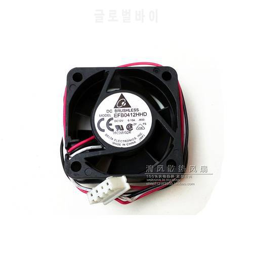 1pcs Free Shipping EFB0412HHD -R00 4020 12V 0.15A For Huawei 3600 5600 H3C server cooling fans axial