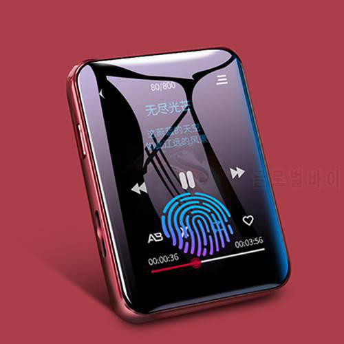 Original benjie x1 mp4 player Bluetooth 5.0 built-in speaker full screen touch radio recording e-book picture video playback