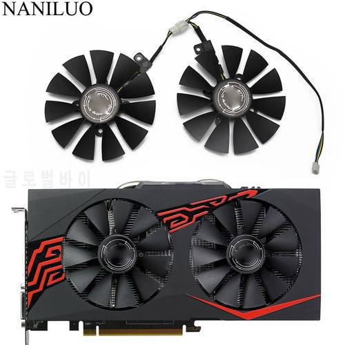 88mm FDC10U12S9-C RX580 RX570 RX470 4Pin Cooler Fan For AREZ ASUS Radeon RX 470 570 580 EXPEDITION OC Graphics Card Cooling Fan