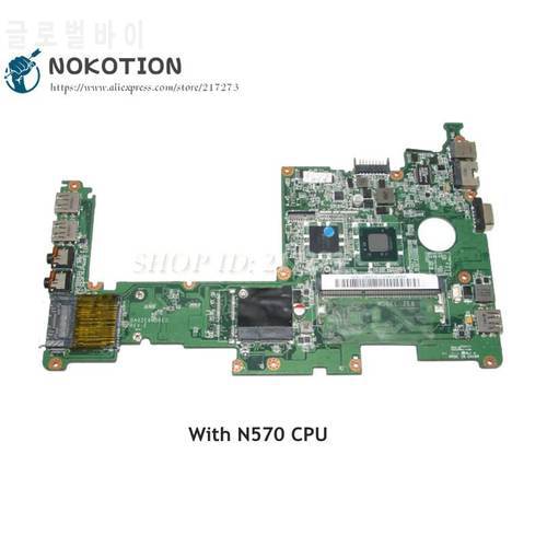 NOKOTION MBSFV06001 DA0ZE6MB6E0 MAIN BOARD For Acer D257 AOD257 Laptop Motherboard N570 CPU DDR3