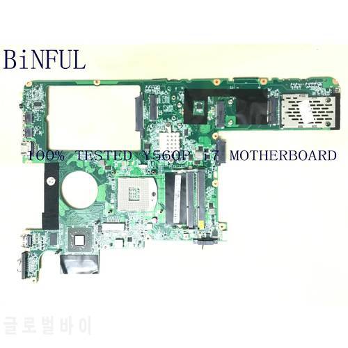 FAST SHIPPING DAKL3EMB8E0 Y560P LAPTOP MOTHEBOARD FOR LENOVO Y560P MAINBOARD BUILD-IN VIDEO CARD 1GB SUPPORT I7 NO FIT Y560)