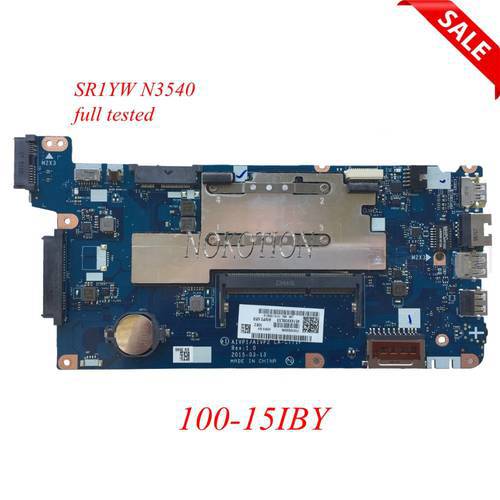 NOKOTION NEW Laptop Motherboard for Lenovo 100-15IBY AIVP1/AIVP2 LA-C771P N2840 CPU DDR3L Main board full tested