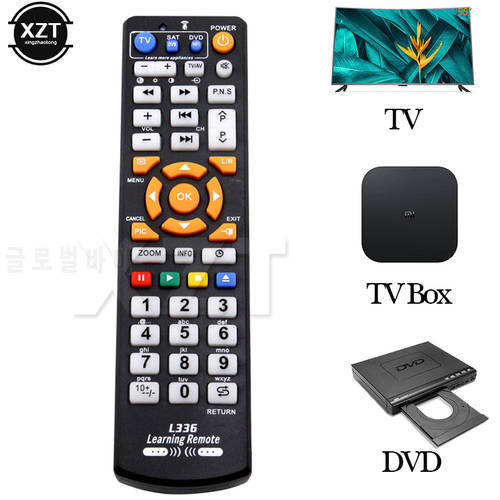 Smart IR L336 Remote Control with Learn Function For TV CBL DVD SAT STB DVB HIFI TV BOX VCR STR-T Learning Controller