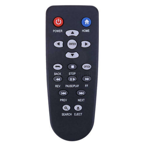Replacement Remote Control Fit For WD TV Mini Live Plus Media Player WDBABZ0010BBK WDBACA0010BBK WDBGXT0000NBK