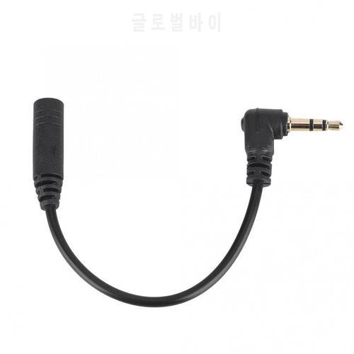 EY-S01 3.5MM 4 Pole to 3 Pole AUX Audio Jack Convertor Adapter Cable 3/4 Pole Mic Conversion Line Mic/Mobile Phone/Computer/SLR