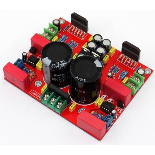 68W + 68W LM3886 + NE5532 fever amplifier board dual channel power amplifier board 117 * 95mm