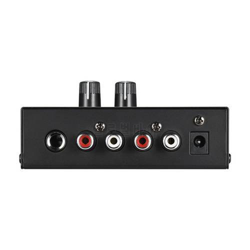 2022 New PP500 Phono Preamp Preamplifier with Level Volume Control for LP Vinyl Turntable