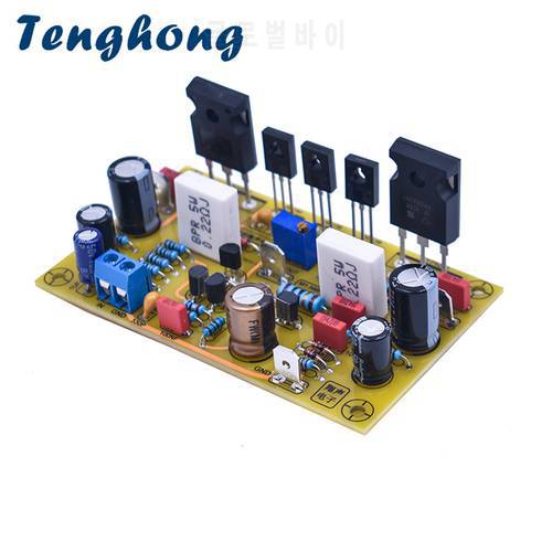 Tenghong Audio Power Amplifier Board 100W Ultimate Fidelity Amplifiers MOS Tube Amplificador IRFP240 IRFP9240 Mono AMP DIY Audio