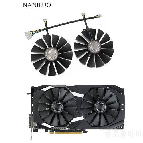 T129215SM DC12V 0.25AMP Graphics / Video Card Cooler Fan FOR ASUS STRIX RX570 4G GAMINGGraphics Card Cooling Fan