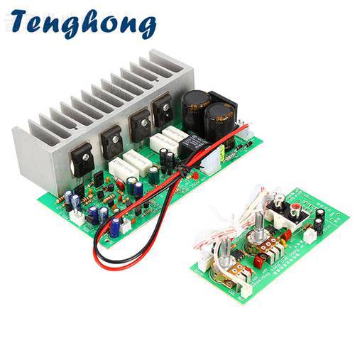 Tenghong 350W Subwoofer Amplifier Board Dual AC24-28V Mono Audio Power Subwoofer Amplifier Board 10-12inch Subwoofer Speaker AMP
