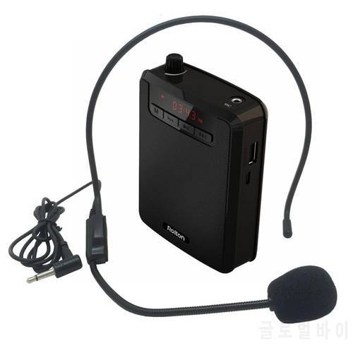 Portable Voice Amplifier Powerful with Rechargeable Battery Sound Amplifying For Tour Guide Teacher Support TF Card Speaker