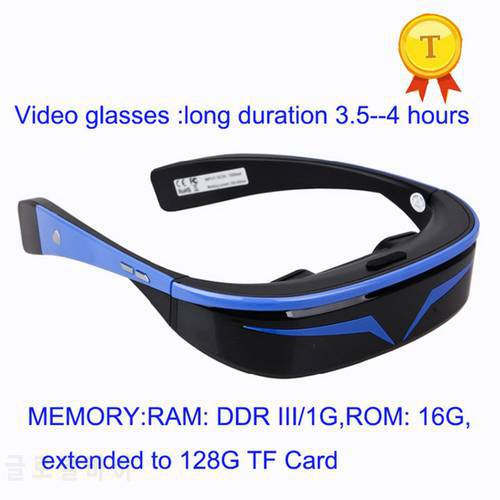 2018 best gift to husband boyfriend Android 98inch 1080P Bluetooth HD WIFI 3D Virtual Video Glasses support music video games
