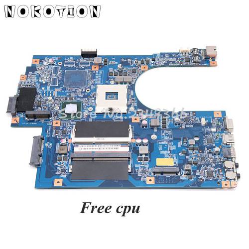 NOKOTION MBPT501001 MB.PT501.001 For Acer aspire 7741 7741Z 7741G 7741ZG Laptop Motherboard 48.4HN01.01M HM55 DDR3 free cpu