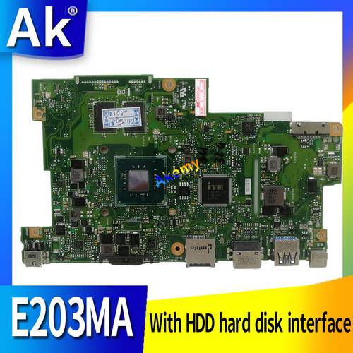 E203NA E203MA Mainboard N3350 N4200 CPU 2GB 4GB RAM 32G 64G 128G SSD for ASUS E203N E203NA E203 E203NAH E203M Laotop Motherboard