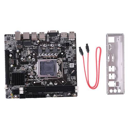 LGA 1155 Practical Motherboard Stable for Intel H61 Socket DDR3 Memory Computer Accessories Control Board