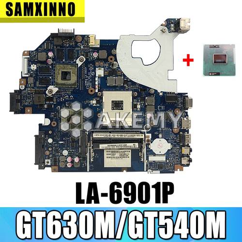Laptop motherboard For Acer Aspire 5750 5750G 5755 5755G PC P5WE0 LA-6901PMainboard GT630M/GT540M