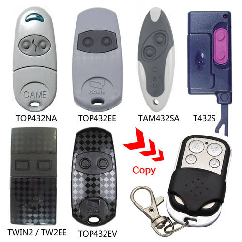 Copy CAME Remote Control 433.92MHz CAME TOP432NA TOP432EV TOP432EE TWIN2 TWIN4 TW2EE TW4EE T432S TAM432SA Remote 433MHz