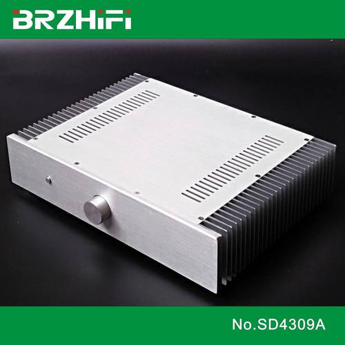 BRZHIFI SD4309A double radiator aluminum case for power amplifier