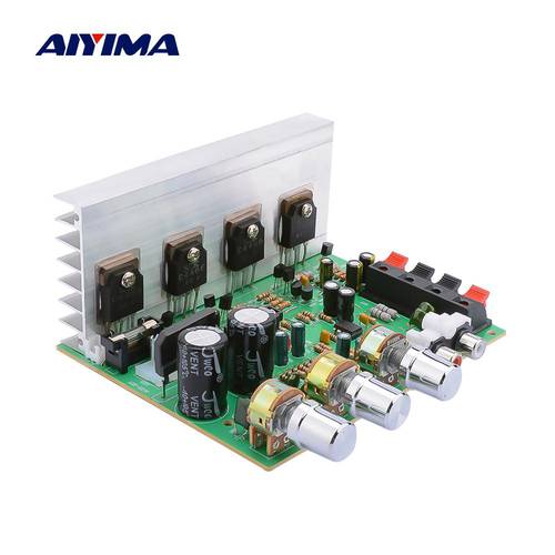 AIYIMA Amplificador Power Amplifier Board Two Channel Hifi Stereo Audio Amplifier 60Wx2 Mini Sound Speaker Amp DIY Home Theater