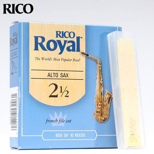 U.S.A Original D’Addario RICO Royal blue box Bb clarinet reed Bb soprano tenor Eb alto saxophone reed