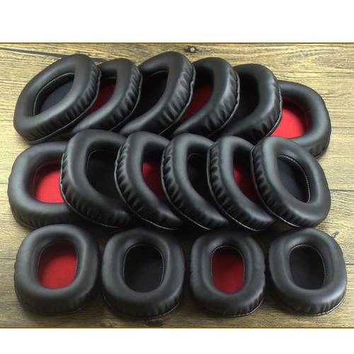 Square Oval Ear Pads Cover 80X60 100 X 85 110X90mm Full Size Earpads for ATH for AKG Headphones Replacement Memory Foam cushion