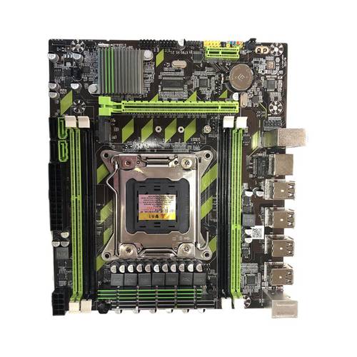 X79G M.2 Interface Motherboard LGA 2011 DDR3 Mainboard for Intel Xeon E5/V1/C1/V2 Core I7 CPU