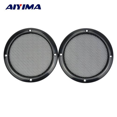 AIYIMA 2Pcs 3Inch Audio Portable Speakers DIY High Grade Dedicated Speaker Protective Grille For Car Speaker