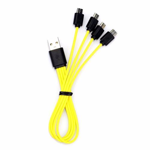 Micro USB Charging Cable for USB Rechargeable Battery Universal One Drag 1/2/3/4 For Xiaomi redmi Samsung Andriod Micro usb Data