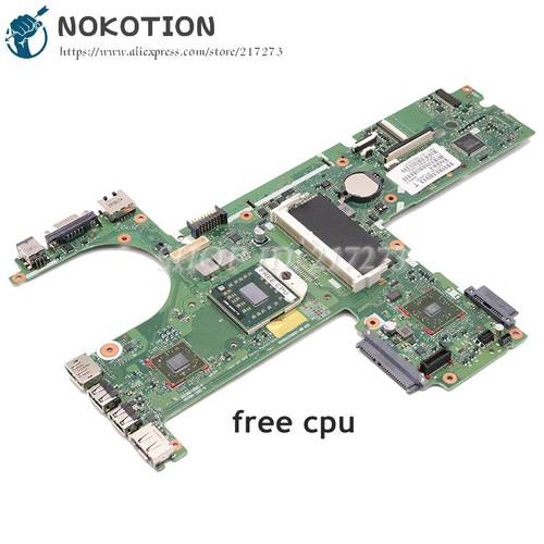 NOKOTION For HP Compaq 6445B 6455B 6555B Laptop Motherboard Socket S1 DDR3 Free CPU 613397-001 6050A2356601-MB-A02