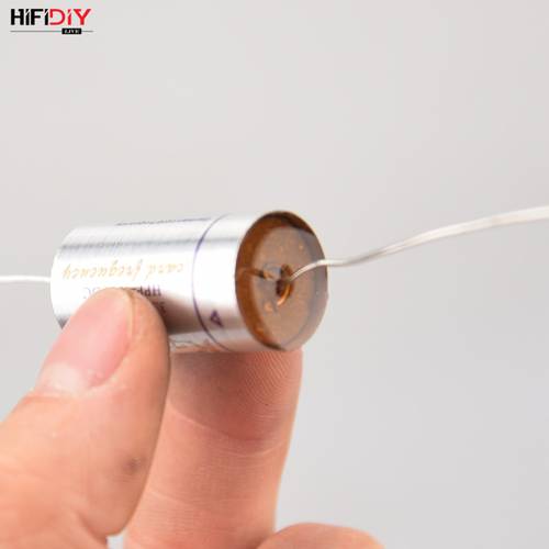 HIFIDIY LIVE Silver MKP capacitor non-polar frequency divider capacitor AUDIO nourishments 8.2uf 10uf 12uf 15uf 18uf22uf33uf47uf