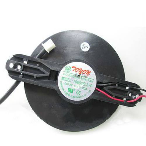 NEW for TD8025LS-P 0.20A 90MM 2-wire mute cooling fan