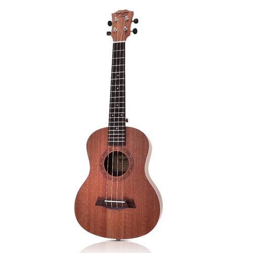 26 Inch Mahogany Wood 18 Fret Ukulele Acoustic Cutaway Guitar Ukelele Hawaii 4 String Guitar