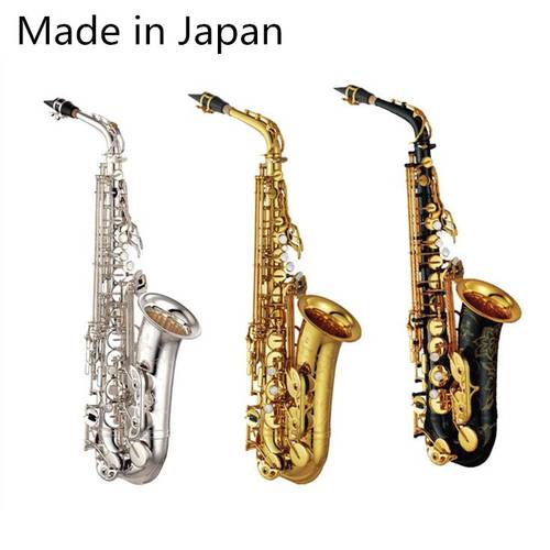 Made in Japan 875 Professional Alto E Saxophone Gold Alto Saxophone with Band Mouth Piece Reed Aglet More Package mail