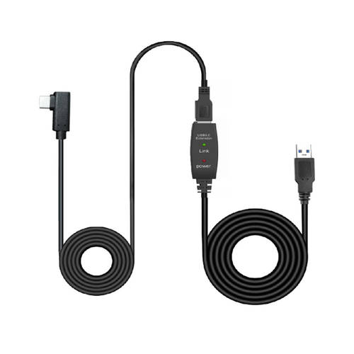 Extension Cable USB Data Line for Oculus Quest Link Steam VR Glasses Accessories 8M/26FT Type A to C USB VR Headset Cable