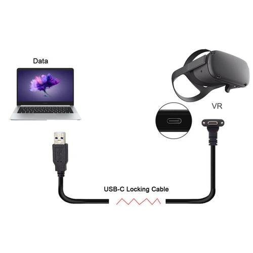 1/3/5/8M USB Type C Fast Charging Cable Data Line for Oculus Quest Link VR Headset for Steam VR Quest Type-C to 3.1 Data Cable